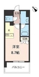 北品川駅 徒歩8分 5階の物件間取画像